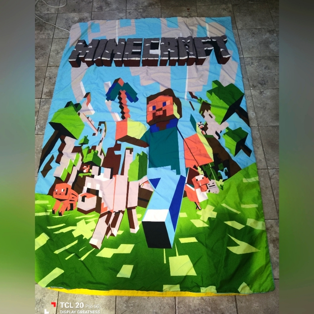 Minecraft duvet cover